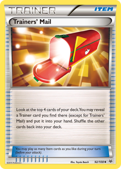 Trainers' Mail — Roaring Skies 092