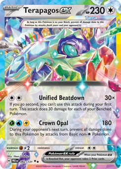 Terapagos ex — Prismatic Evolutions 092