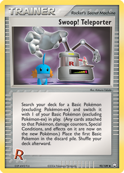 Swoop! Teleporter — Team Rocket Returns 092
