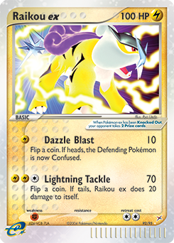 Raikou ex — Team Magma vs Team Aqua 092