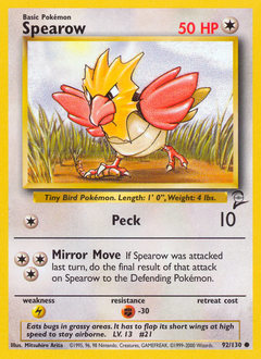 Spearow — Base Set 2 092
