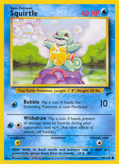 Squirtle — Base Set 2 093