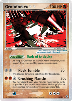 Groudon ex — Hidden Legends 093