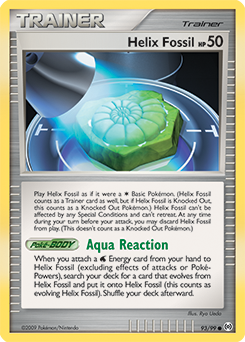 Helix Fossil — Arceus 093