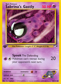 Sabrina's Gastly — Gym Heroes 093