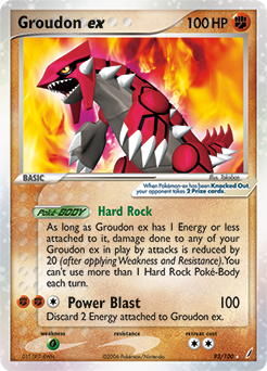 Groudon ex — Crystal Guardians 093
