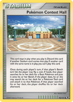 Pokémon Contest Hall — Rising Rivals 093