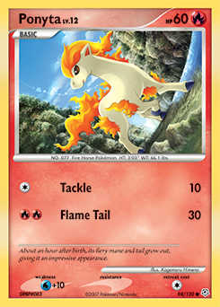 Ponyta — Diamond & Pearl 094