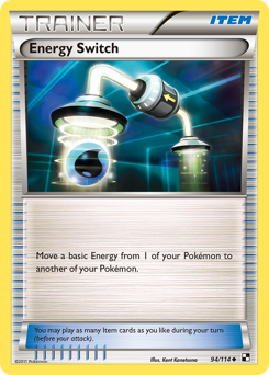 Energy Switch — Black & White 094