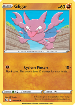 Gligar — Lost Origin 095
