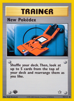 New Pokédex — Neo Genesis 095
