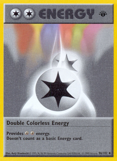Double Colorless Energy — Base 096