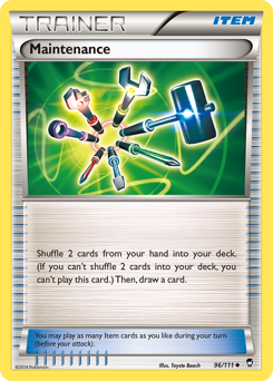 Maintenance — XY3 096
