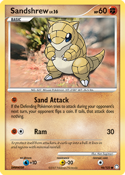 Sandshrew — Mysterious Treasures 096