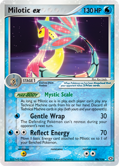 Milotic ex — Emerald 096