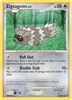 Zigzagoon — Great Encounters 096