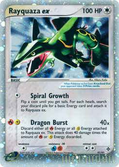 Rayquaza ex — Dragon 097