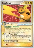 Raichu ex — Emerald 097