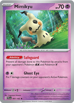 Mimikyu — Paldea Evolved 097