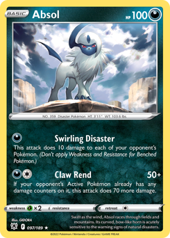 Absol — Astral Radiance 097