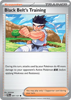 Black Belt's Training — Prismatic Evolutions 097