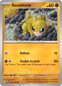 Sandshrew — Twilight Masquerade 097