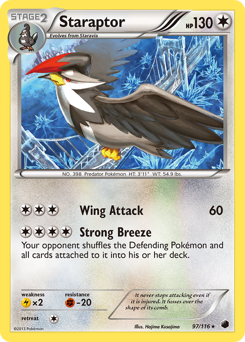 Staraptor — Plasma Freeze 097