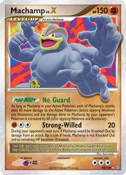 Machamp LV.X — Stormfront 098