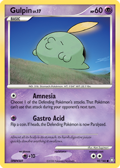 Gulpin — Legends Awakened 098