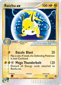 Raichu ex — Sandstorm 098