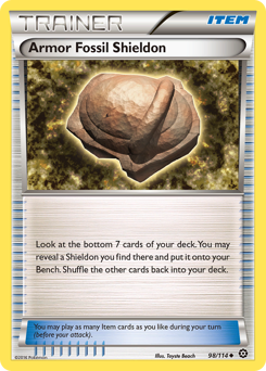 Armor Fossil Shieldon — Steam Siege 098