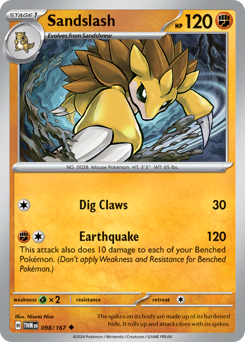 Sandslash — Twilight Masquerade 098