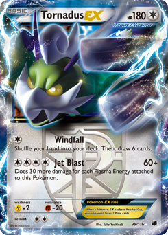 Tornadus-EX — Plasma Freeze 098