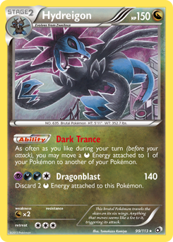 Hydreigon — Legendary Treasures 099