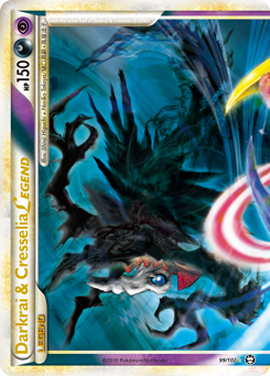 Darkrai & Cresselia LEGEND — HS—Triumphant 099