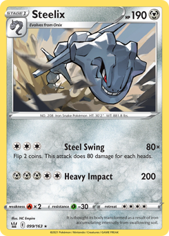 Steelix — Battle Styles 099