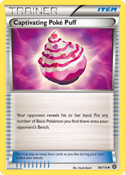 Captivating Poké Puff — XY11 099