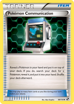 Pokémon Communication — Black & White 099