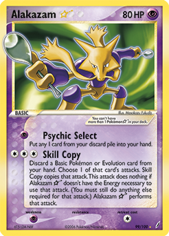 Alakazam ★ — Crystal Guardians 099