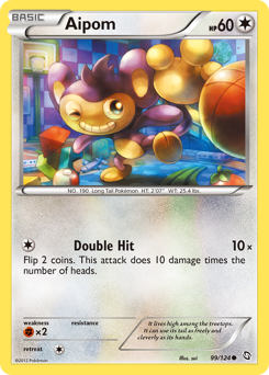 Aipom — Dragons Exalted 099