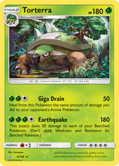 Torterra — Ultra Prism 009