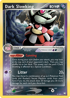 Dark Slowking — Team Rocket Returns 009