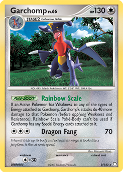 Garchomp — Mysterious Treasures 009