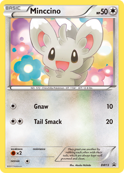 Minccino — BW Black Star Promos BW13