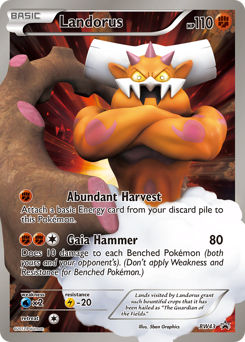 Landorus — BW Black Star Promos BW43
