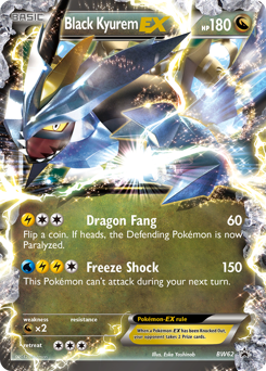 Black Kyurem-EX — BW Black Star Promos BW62