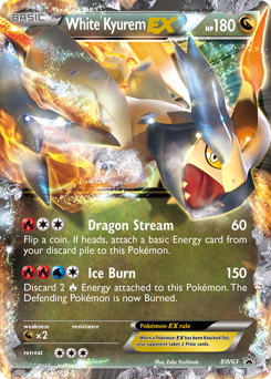 White Kyurem-EX — BW Black Star Promos BW63