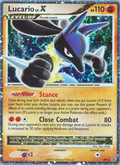 Lucario LV.X — DP Black Star Promos DP12