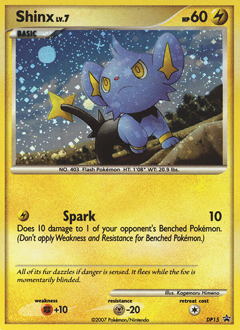 Shinx — DP Black Star Promos DP15