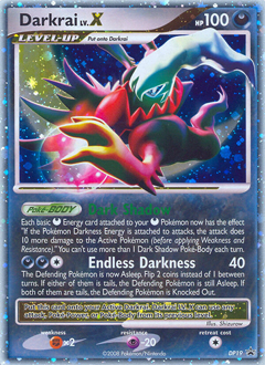 Darkrai LV.X — DP Black Star Promos DP19